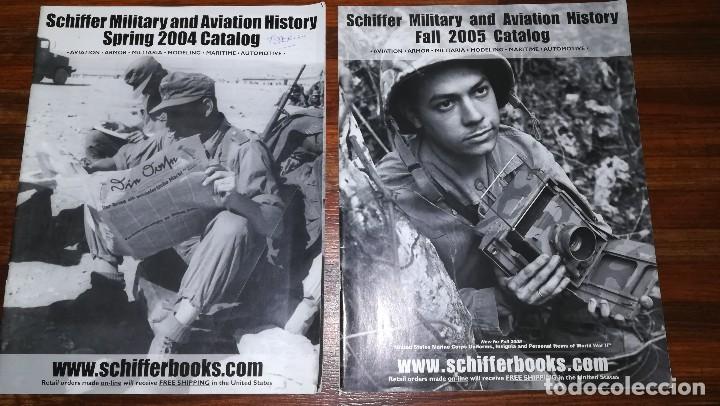 Militaria: DOS CATALOGOS DE LIBROS MILITARES