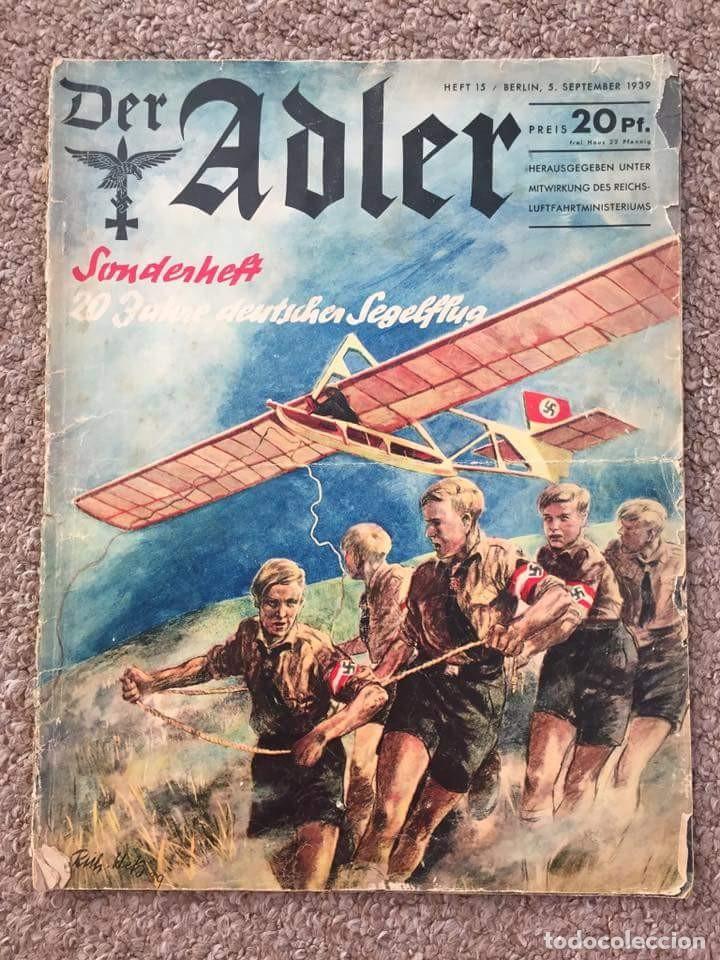 Military Antiques: Revista Der adler 1939 3 sept comienzo Ii GUERRA MUNDIAL