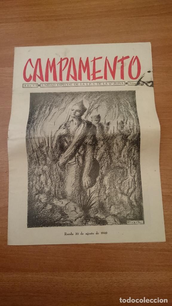 Militaria: REVISTA CAMPAMENTO UNIDAD ESPECIAL DE LA L. P. S. DE LA 2&ordm; ZONA  N&ordm; 41