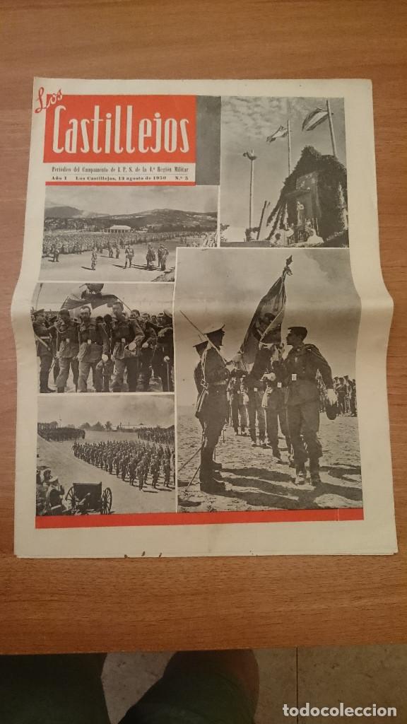 Military Antiques: REVISTA CASTILLEJOS . N&ordm; 5-  13 DE AGOSTO DE 1950
