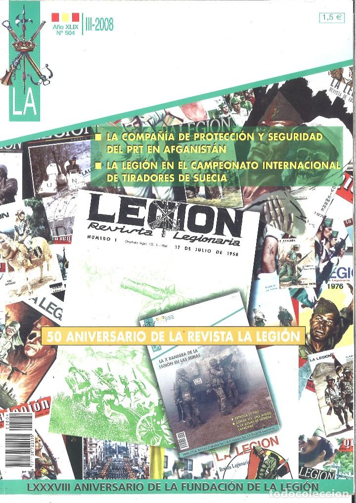 Military Antiques: La Legi&oacute;n. 504. A&ntilde;o 2008. 50 aniversario de la revista La Legi&oacute;n.