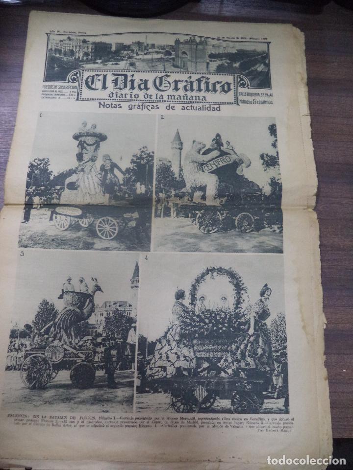 Military Antiques: BARCELONA. DIARIO EL DIA GRAFICO. NOTAS GRAFICAS DE ACTUALIDAD. N&ordm; 1027. 1916. LEER.