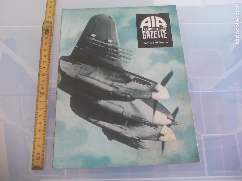 Military Antiques: AIR TRAINING CORPS GAZETTE. VOL V No.5  MAY 1945. AVIACI&Oacute;N, AVIONES MILITAR. 2&ordf; guerra mundial