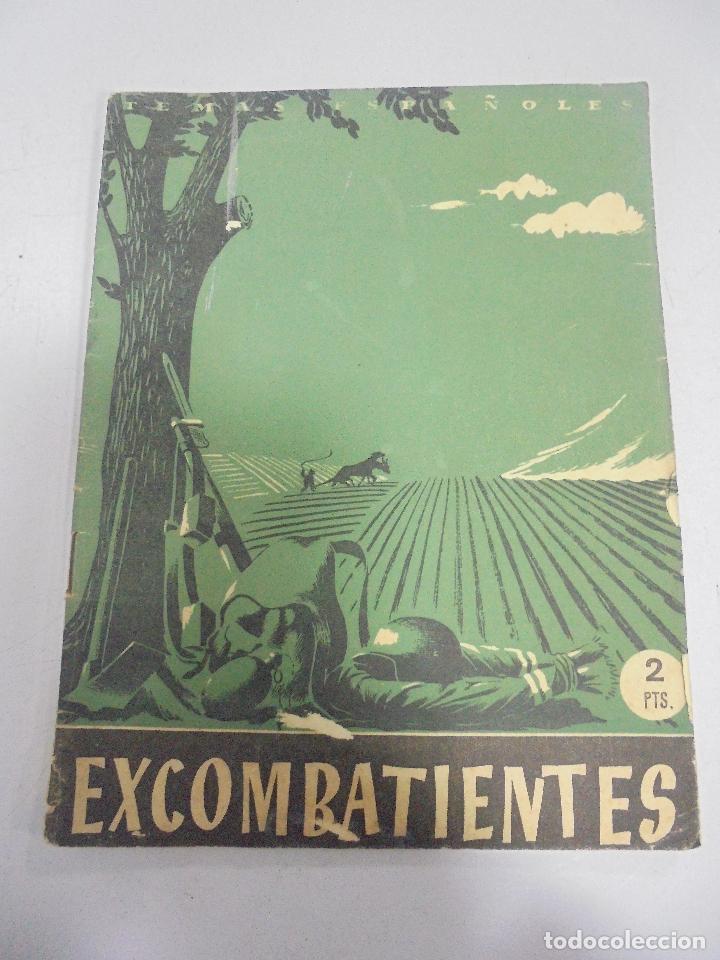 Militaria: REVISTA TEMAS ESPA&Ntilde;OLES. MILITAR. EXCOMBATIENTES. N&ordm; 10. A&Ntilde;O 1952
