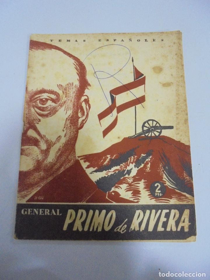 Militaria: REVISTA TEMAS ESPA&Ntilde;OLES. MILITAR. GENERAL PRIMO DE RIVERA. N&ordm; 138. A&Ntilde;O 1954