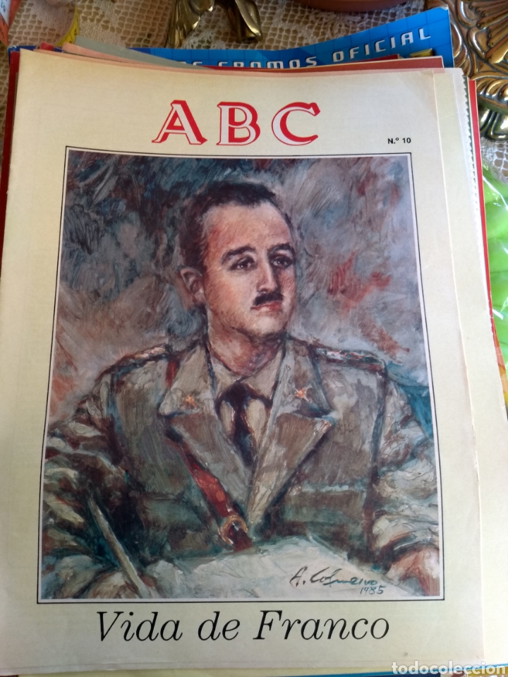 Militaria: **FASC&Iacute;CULO N&Uacute;MERO 10 DE, --- LA VIDA DE FRANCO --- (ABC)**