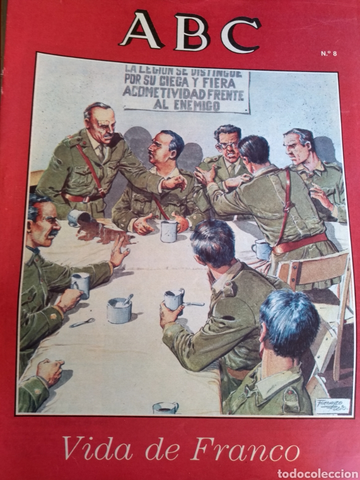 Militaria: **FASC&Iacute;CULO N&Uacute;MERO 8 DE, --- LA VIDA DE FRANCO --- ( ABC)**