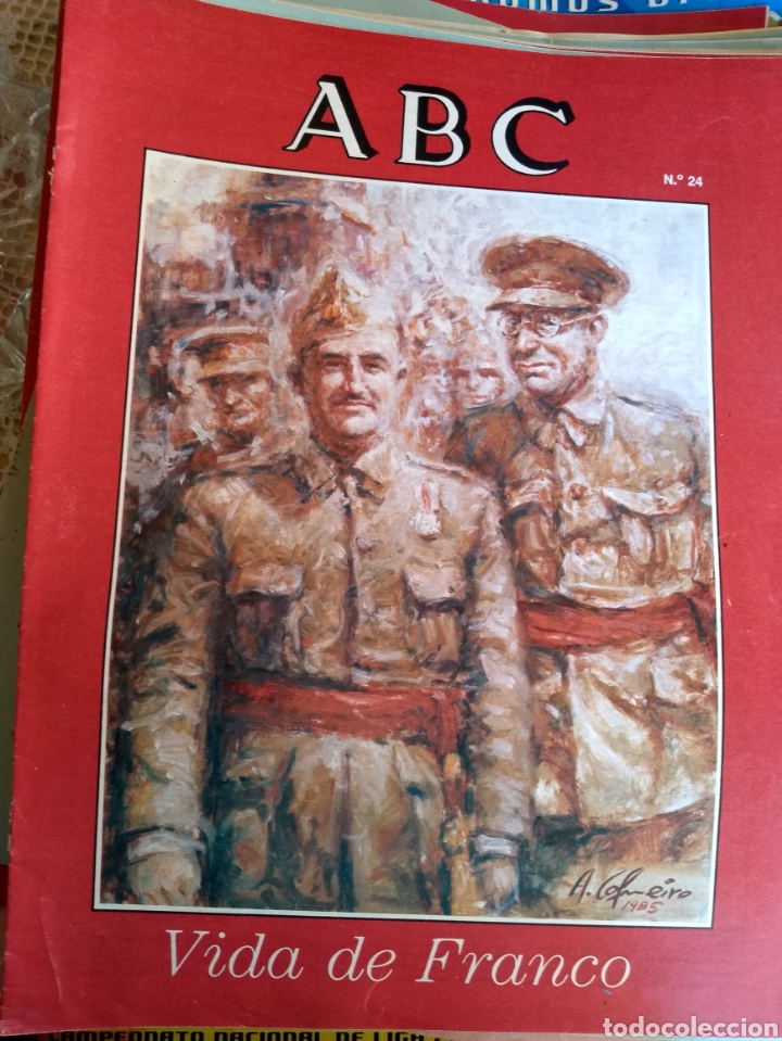 Militaria: **FASC&Iacute;CULO N&Uacute;MERO ,24 DE, --- LA VIDA DE FRANCO --- (ABC)**