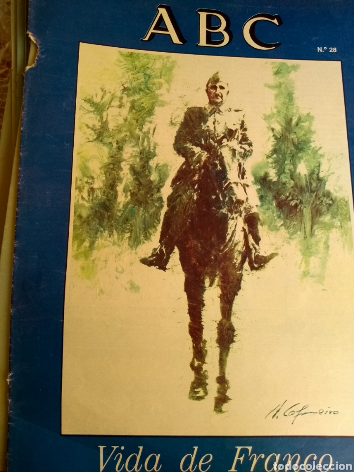 Militaria: **FASC&Iacute;CULO N&Uacute;MERO, 28 DE, --- LA VIDA DE FRANCO --- (ABC)**