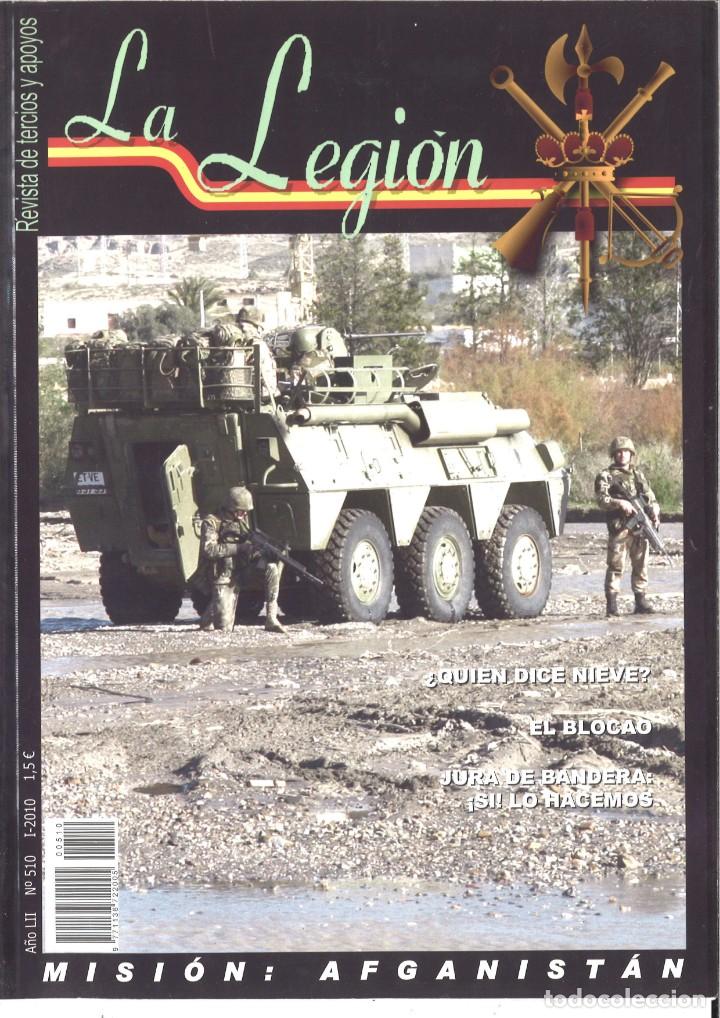 Militaria: La legi&oacute;n. 510. Revista de tercios y apoyos.