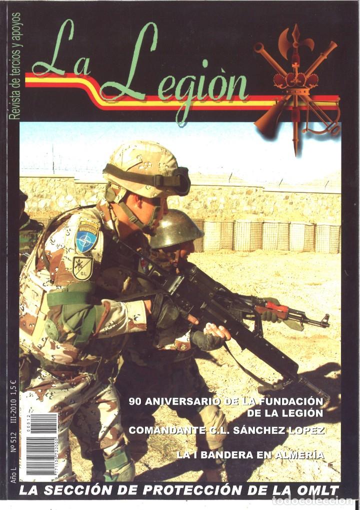 Militaria: La Legi&oacute;n. Revista de Tercios y Apoyos. 512. A&ntilde;o 2010