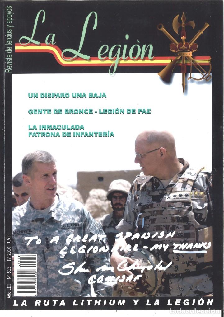 Military Antiques: La Legi&oacute;n. Revista de Tercios y Apoyos. 513. A&ntilde;o 2010