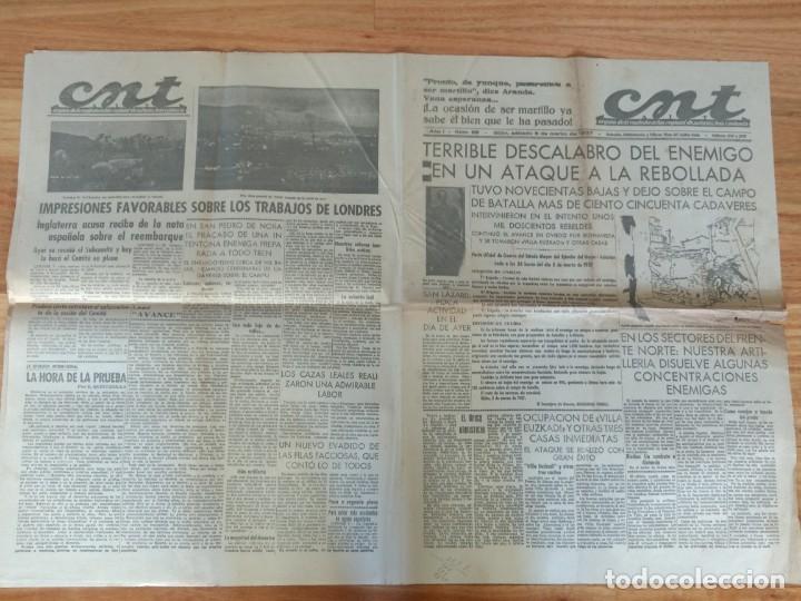Militaria: CNT Asturias, Leon y Palencia marzo 1937 Guerra Civil Villa Euzkadi, educacion forestal