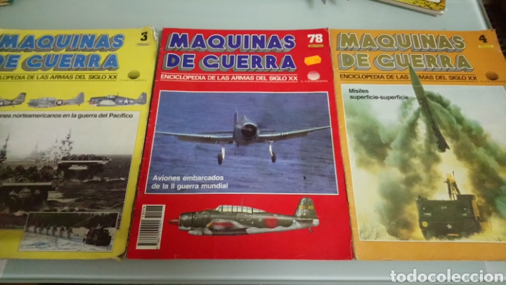 Militaria: M&aacute;quinas de guerra n 3,4,78