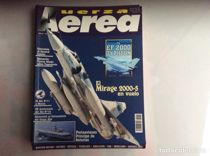 Militaria: REVISTA FUERZA AEREA N&ordm; 4 - AVIACION MILITAR - HISTORIA - NOTICIAS