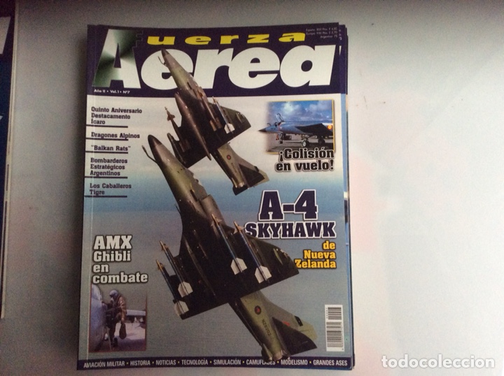 Militaria: REVISTA FUERZA AEREA N&ordm; 7 - AVIACION MILITAR - HISTORIA - NOTICIAS
