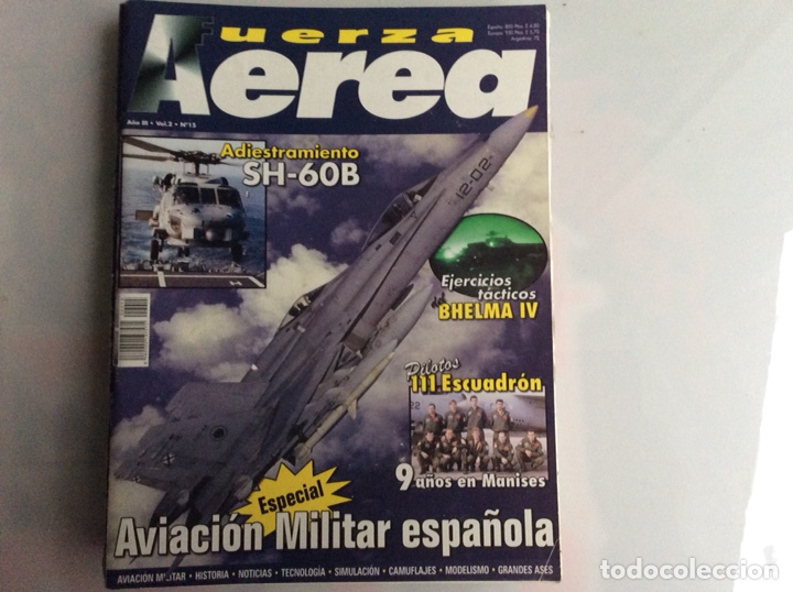 Militaria: REVISTA FUERZA AEREA N&ordm; 15 - AVIACION MILITAR - HISTORIA - NOTICIAS