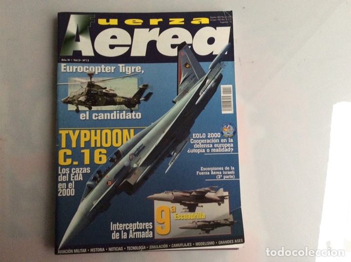 Militaria: REVISTA FUERZA AEREA N&ordm; 13 - AVIACION MILITAR - HISTORIA - NOTICIAS