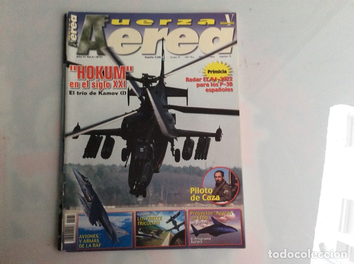 Militaria: REVISTA FUERZA AEREA N&ordm; 31 - AVIACION MILITAR - HISTORIA - NOTICIAS