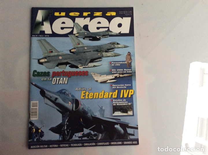 Militaria: REVISTA FUERZA AEREA N&ordm; 18 - AVIACION MILITAR - HISTORIA - NOTICIAS