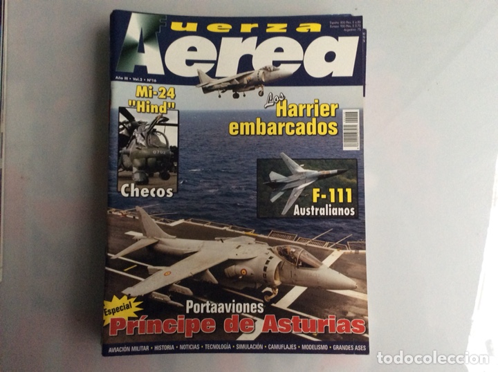Militaria: REVISTA FUERZA AEREA N&ordm; 16 - AVIACION MILITAR - HISTORIA - NOTICIAS