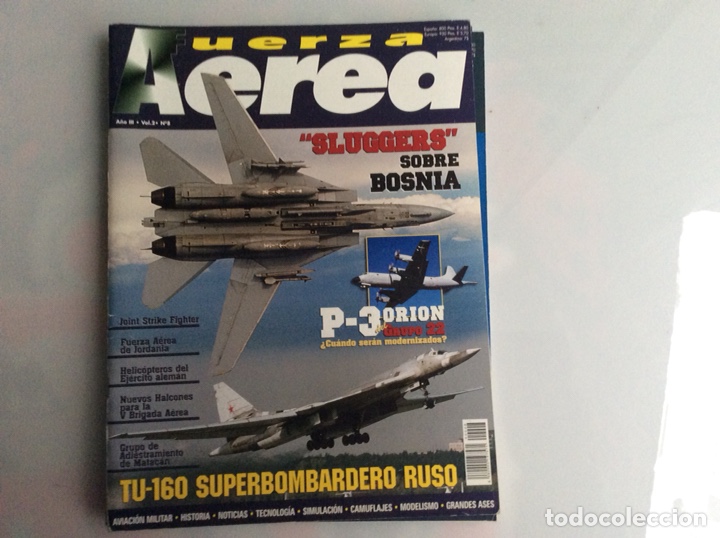 Militaria: REVISTA FUERZA AEREA N&ordm; 8 - AVIACION MILITAR - HISTORIA - NOTICIAS