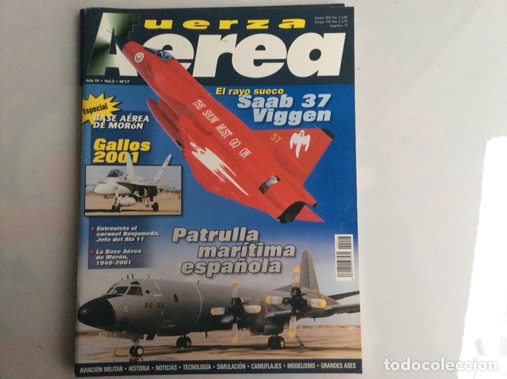 Militaria: REVISTA FUERZA AEREA N&ordm; 17 - AVIACION MILITAR - HISTORIA - NOTICIAS
