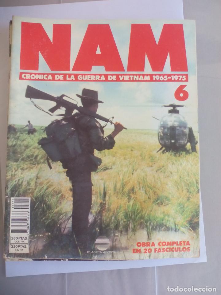 Militaria: NAM. CRONICA DE LA GUERRA DE VIETNAM 1965 - 1975. FASCICULO N&ordm; 5. PLANETA AGOSTINI. 1988