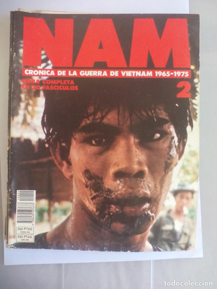 Militaria: NAM. CRONICA DE LA GUERRA DE VIETNAM 1965 - 1975. FASCICULO N&ordm; 7. PLANETA AGOSTINI. 1988