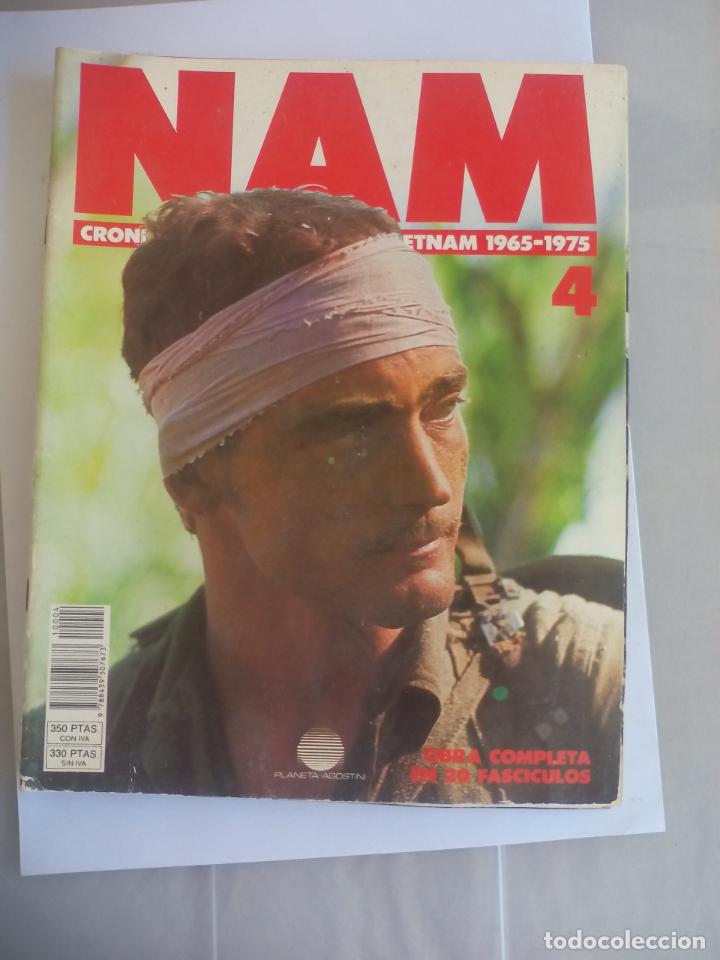 Militaria: NAM. CRONICA DE LA GUERRA DE VIETNAM 1965 - 1975. FASCICULO N&ordm; 4. PLANETA AGOSTINI. 1988