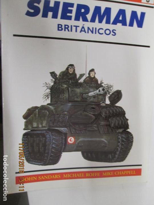 Militaria: OSPREY, CARROS DE COMBATE N&ordm; 6 - EL CARRO MEDIO SHERMAN