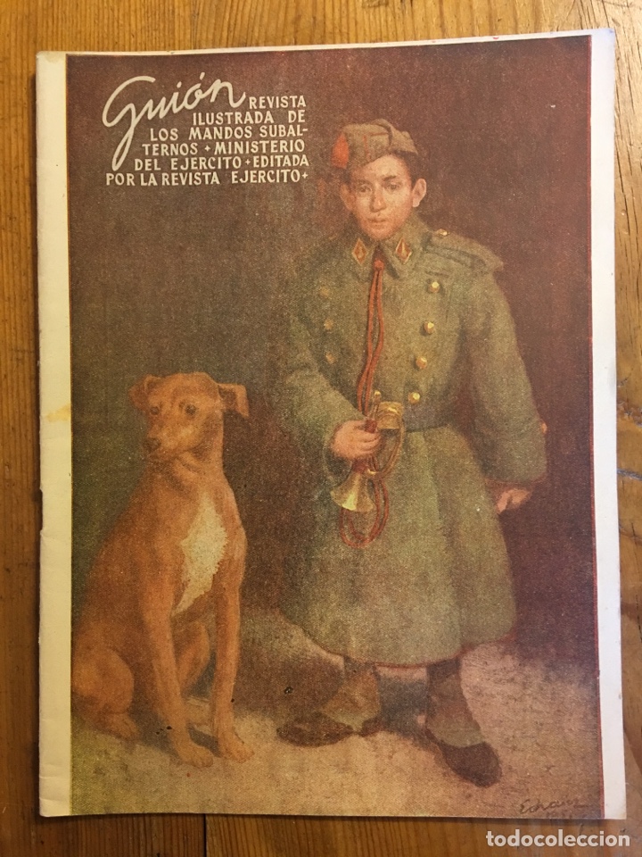 Militaria: Gui&oacute;n - Revista ilustrada de los mandos subalternos ej&eacute;rcito - Enero 1952 n&uacute;mero 116