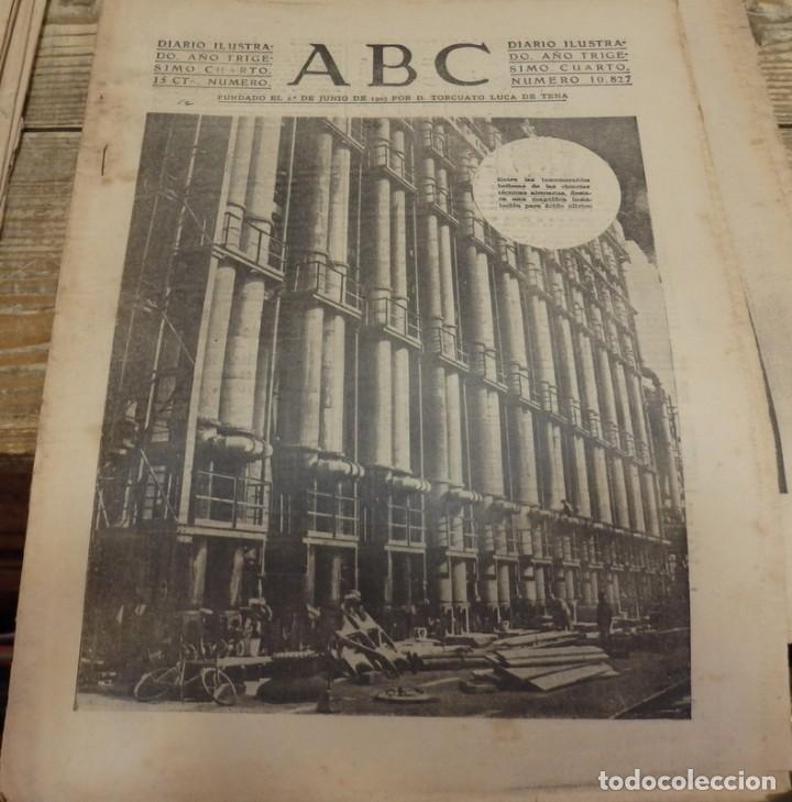 Militaria: ABC 11 DE FEBRERO DE 1938, SEVILLA,22 PAGINAS,PARTE DE GUERRA