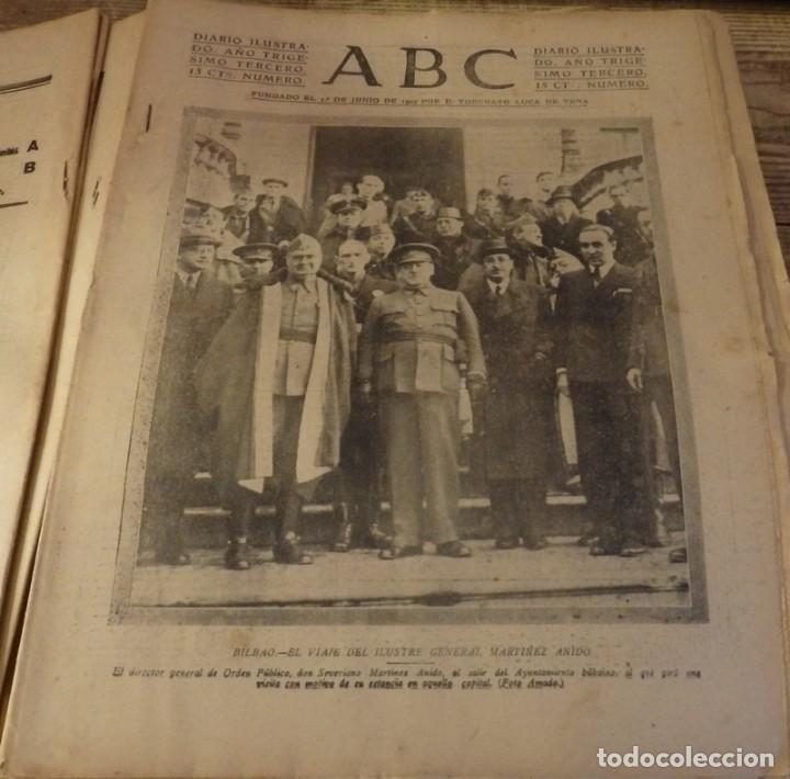 Militaria: ABC 28 DE DICIEMBRE DE 1937, SEVILLA,26 PAGINAS, BILBAO,FRENTE POPULAR DE ANDORRA,ETC....