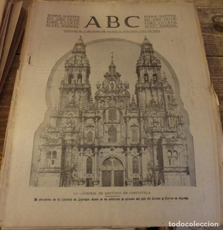 Militaria: ABC 4 DE ENERO DE 1938, SEVILLA,26 PAGINAS, MILLAN ASTRAY AVILA, BATALLA TERUEL,BILBAO,ETC...