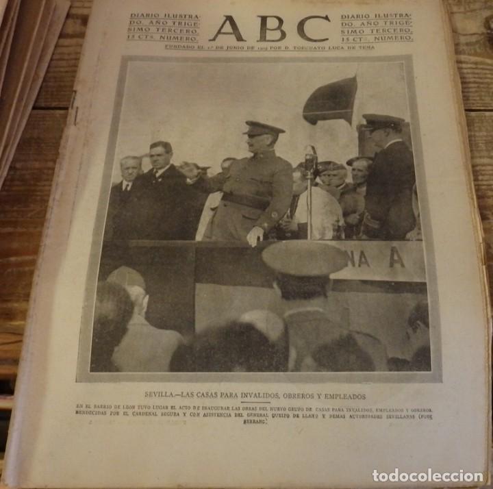 Militaria: ABC 12 DE DICIEMBRE DE 1937, SEVILLA,30 PAGINAS, QUEIPO,PARTE DE GUERRA, CORDOBA,ETC...