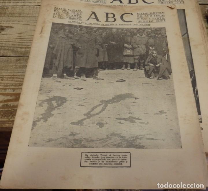 Militaria: ABC 3 DE MARZO DE 1938, ,18 PAGINAS,TERUEL,CORDOBA,PARTE DE GUERRA, ETC.