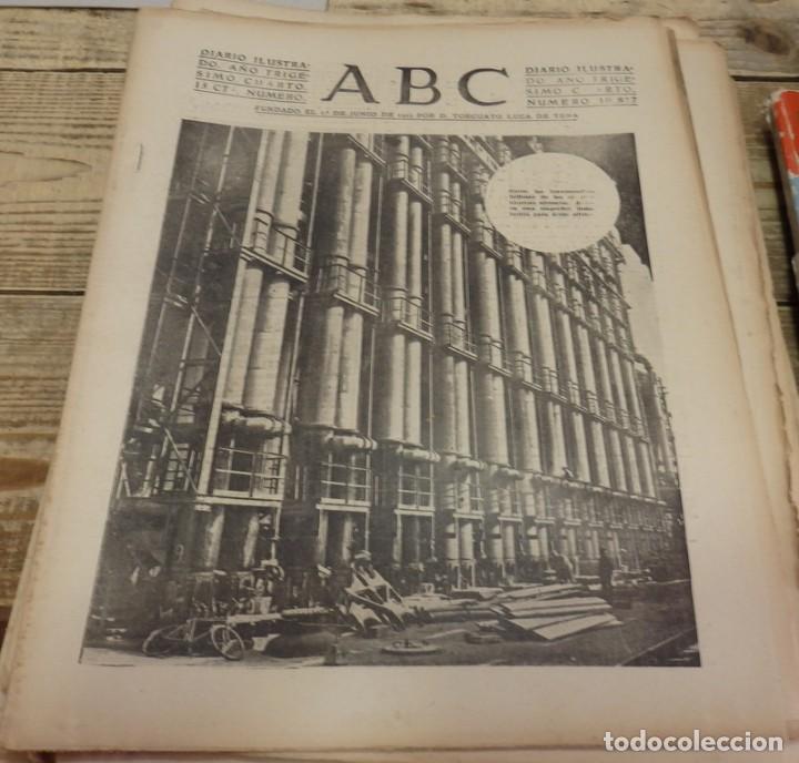 Militaria: ABC 11 DE FEBRERO DE 1938, SEVILLA,22 PAGINAS,SECTOR DEL ALFAMBRA, TERUEL,PARTE DE GUERRA, ETC..