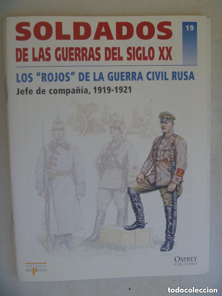 Military Antiques: OSPREY - SOLDADOS DE LAS GUERRAS DEL SIGLO XX : LOS ROJOS EN LA GUERRA CIVIL RUSA.
