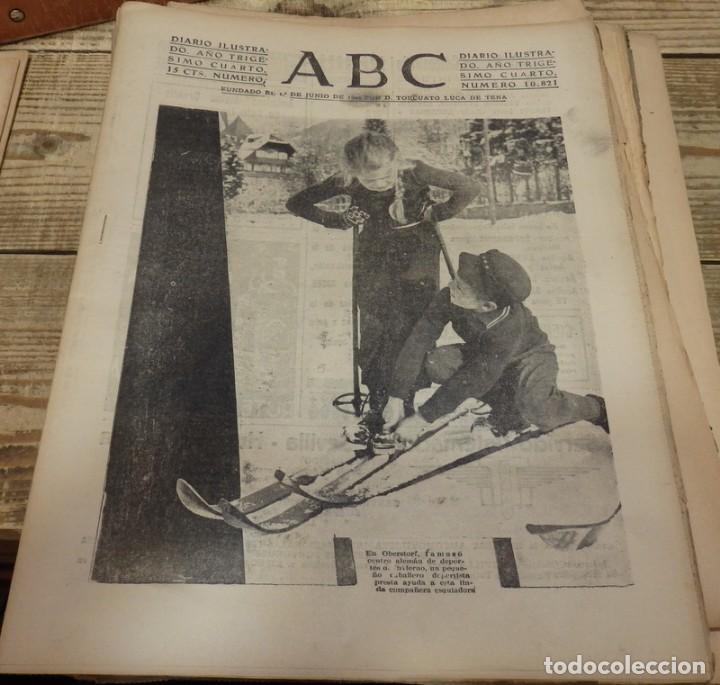 Military Antiques: ABC 4 DE FEBRERO DE 1938, 26 PAGINAS,FRENTE DE TERUEL, GRANJA DE TORREHERMOSA,FUENTEOBEJUNA,ETC