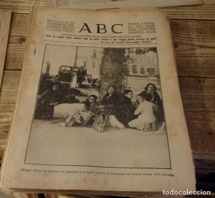 Military Antiques: ABC 18 DE FEBRERO DE 1937, 22 PAGINAS, MALAGA,PARTE DE GUERRA, CORDOBA, ETC