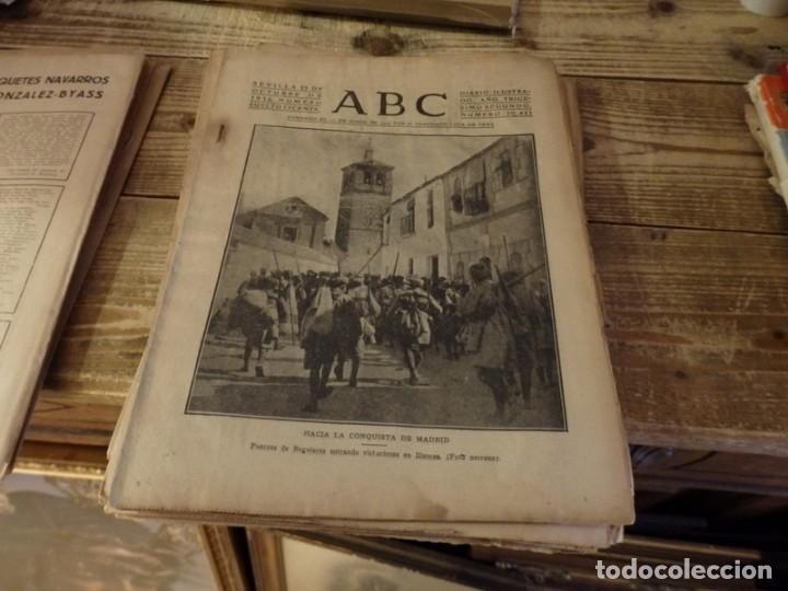 Military Antiques: ABC 23 DE OCTUBRE DE 1936, 22 PAGINAS, ILLESCAS,NAVALCARNERO,SANTUARIO DE LA CABEZA, ETC