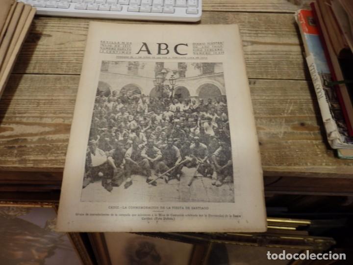 Militaria: ABC 30 DE JULIO DE 1937, 22 PAGINAS,CADIZ,OBEJO,CORDOBA,PARTE DE GUERRA,ETC