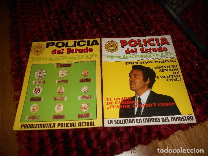 Militaria: REVISTA POLIC&Iacute;A DEL ESTADO N&ordm; 00 Y 01 POLIC&Iacute;A ESPA&Ntilde;OLA A&Ntilde;O 1983 RARAS