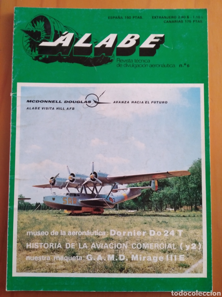 Militaria: Lote de 2 revistas ALABE NUMEROS. 6 Y 7 en buen estado