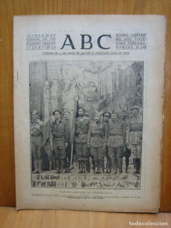 Militaria: Peri&oacute;dico ABC guerra civil espa&ntilde;ola