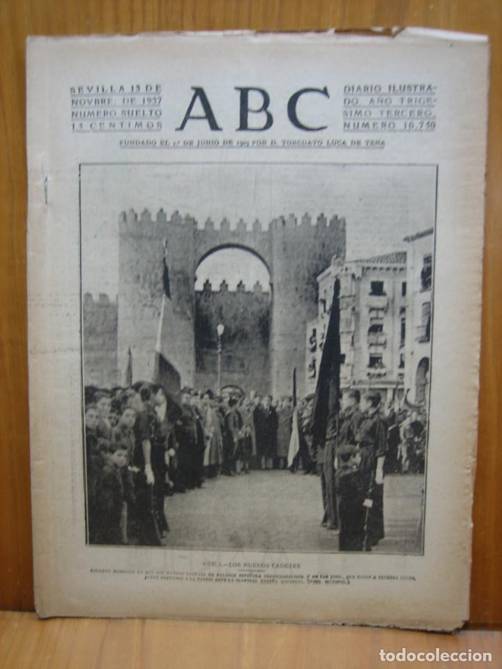 Militaria: Peri&oacute;dico ABC guerra civil espa&ntilde;ola