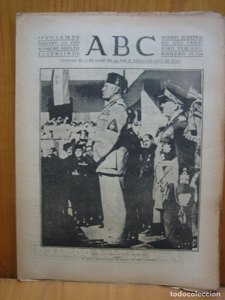 Militaria: Peri&oacute;dico ABC guerra civil espa&ntilde;ola