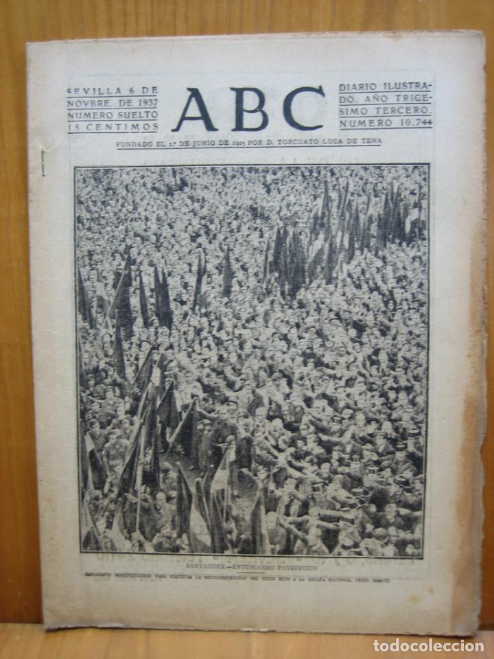 Militaria: Peri&oacute;dico ABC guerra civil espa&ntilde;ola