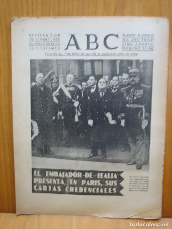 Militaria: Peri&oacute;dico ABC guerra civil espa&ntilde;ola